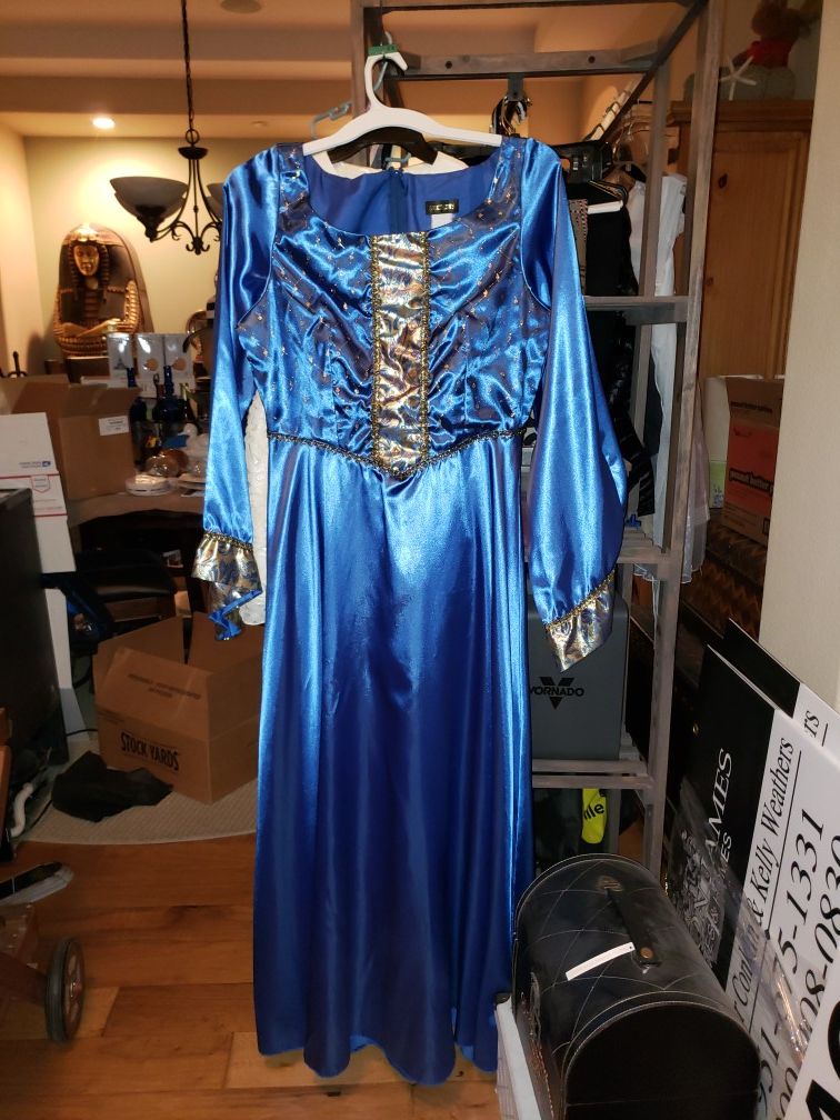 Adult princess queen rapunzel Halloween costume size 10 12 14