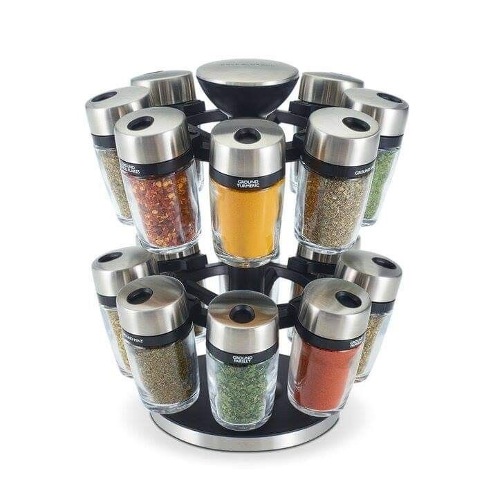 Spice Jar & Rack