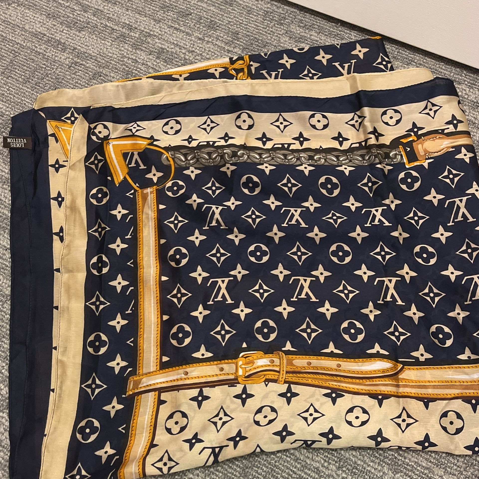 Louis Vuitton Monogram Silk Scarf