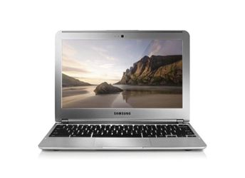 Samsung • Portable • Silver Notebook • Laptop • Chromebook Thumbnail