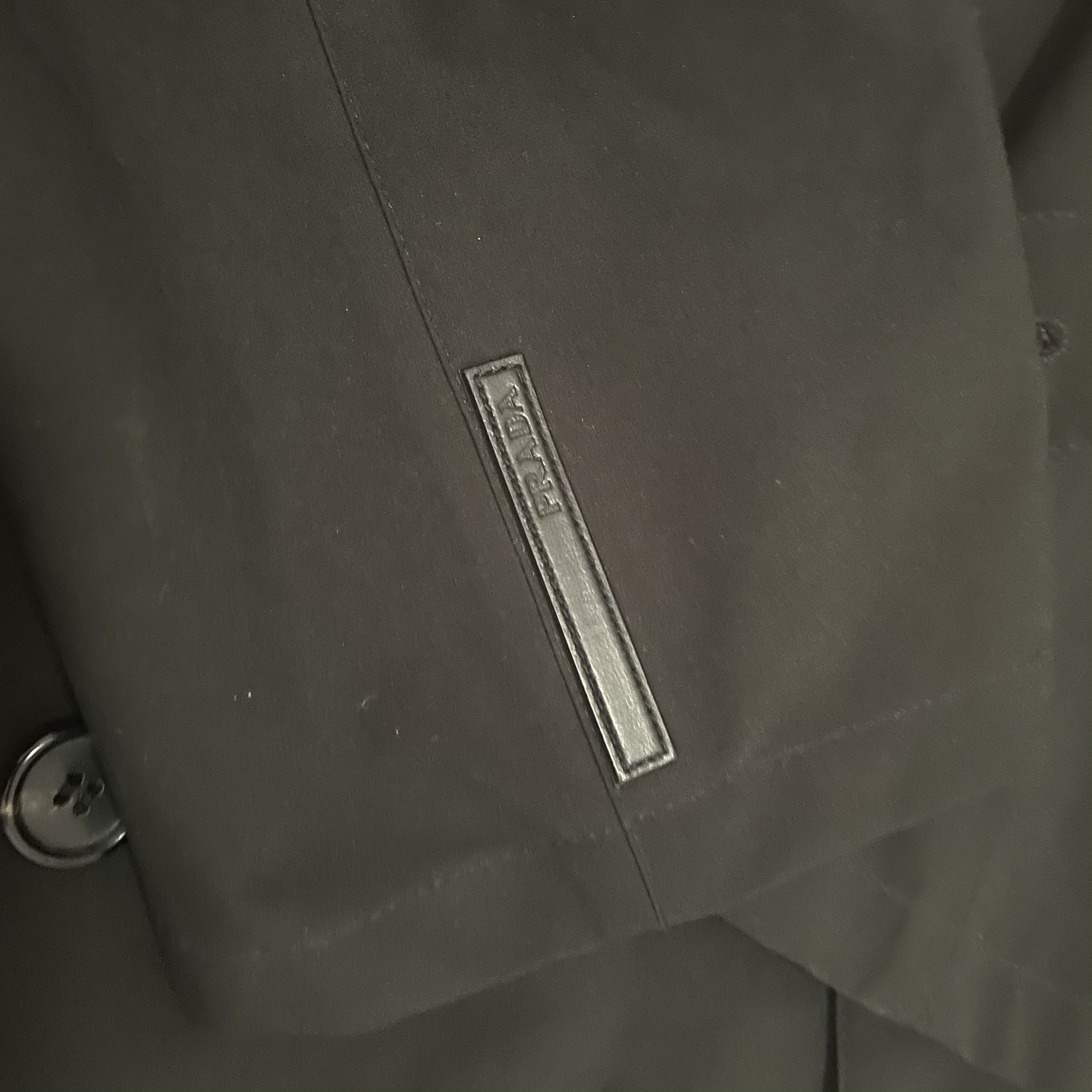Prada Mens Windbreaker Trench Coat