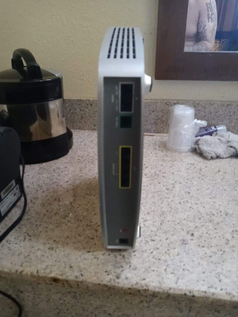 AT&T 2Wire 3800HGV-B Gateway DSL Modem Home WiFi Router