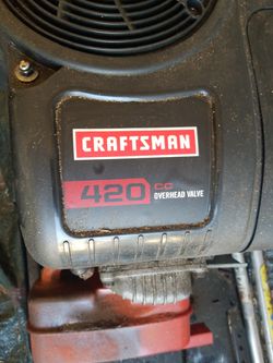 Craftsman 420 CC Riding Mower Motor. Thumbnail