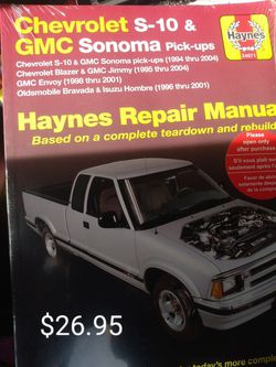 Car Repair Manuals Each Priced Individually Thumbnail