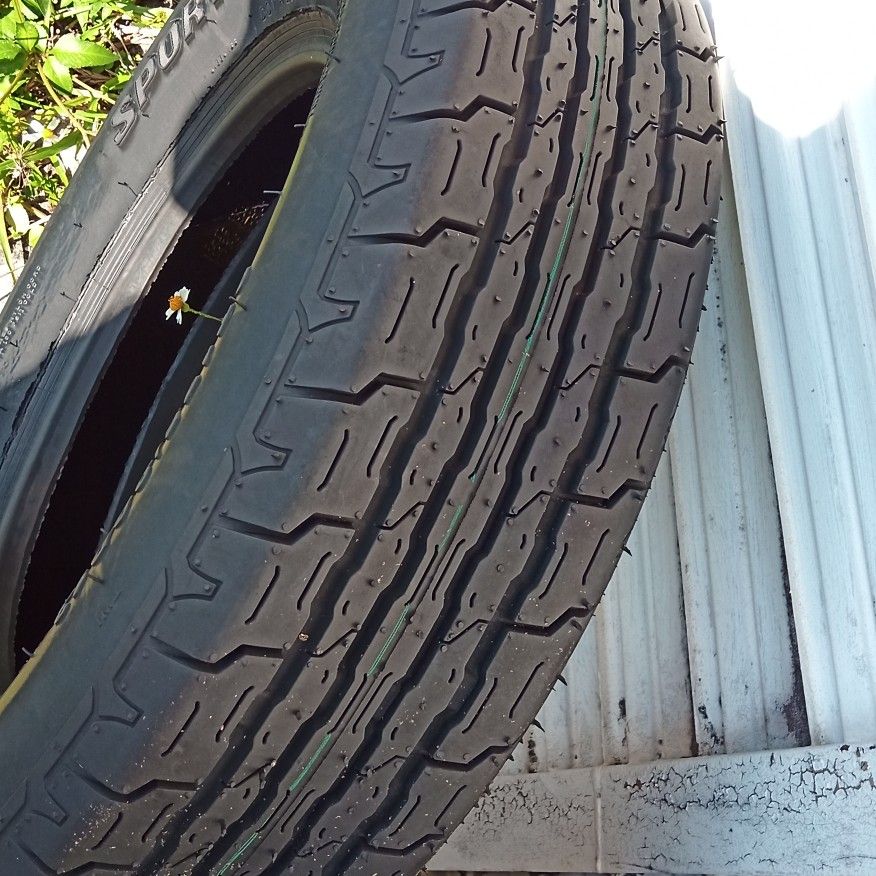 Carlisle 13 Inch Trailer Tires New $50 For Both