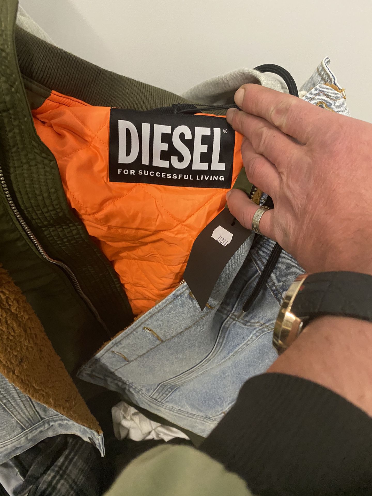 Diesel denim jacket 2020 season new
