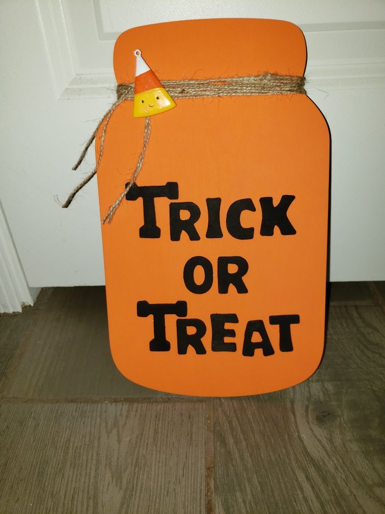 Halloween mason jar