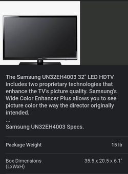 Samsung Tv 32 Inch Thumbnail