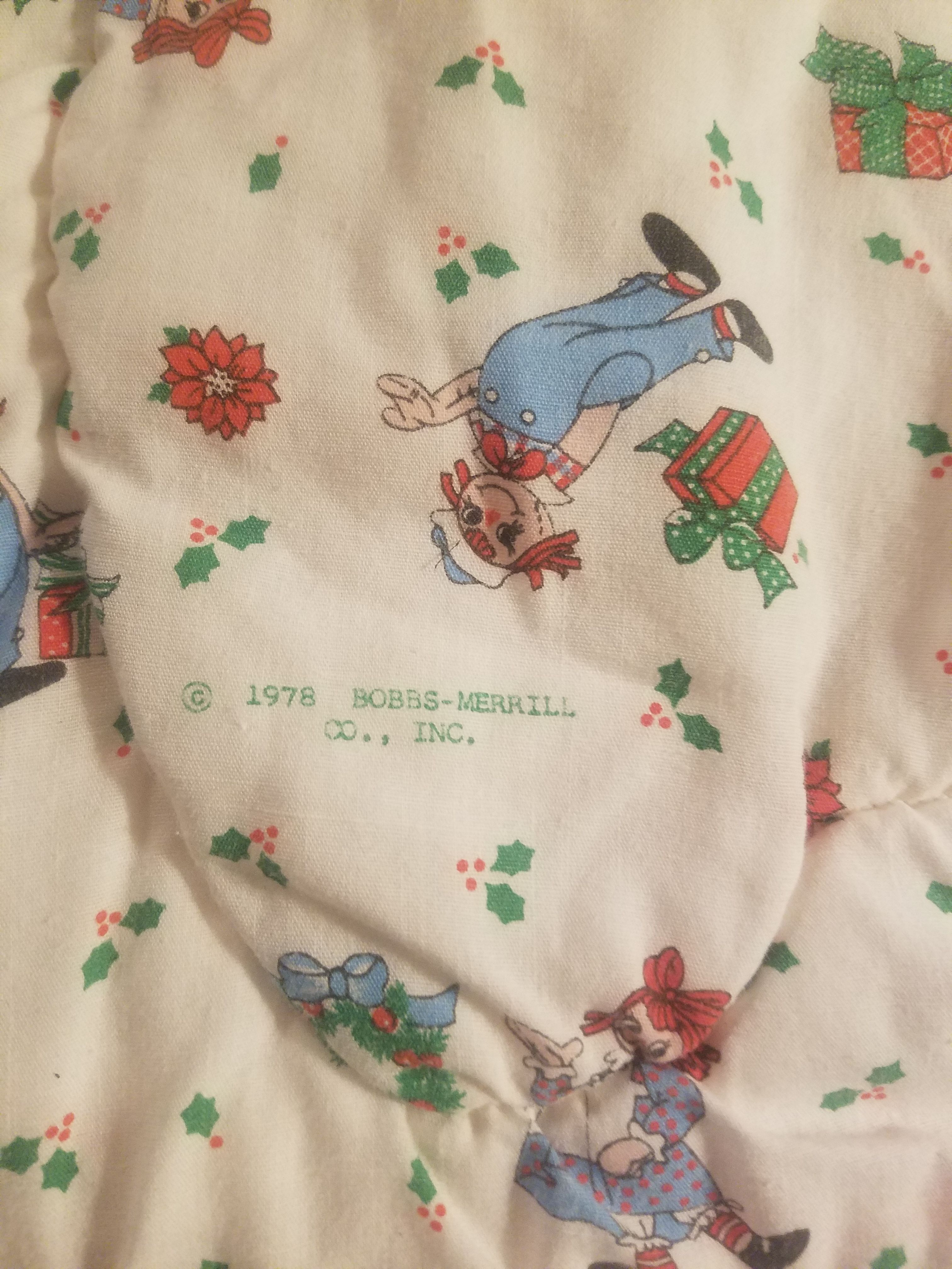 78 Raggedy Ann & Andy Quilt