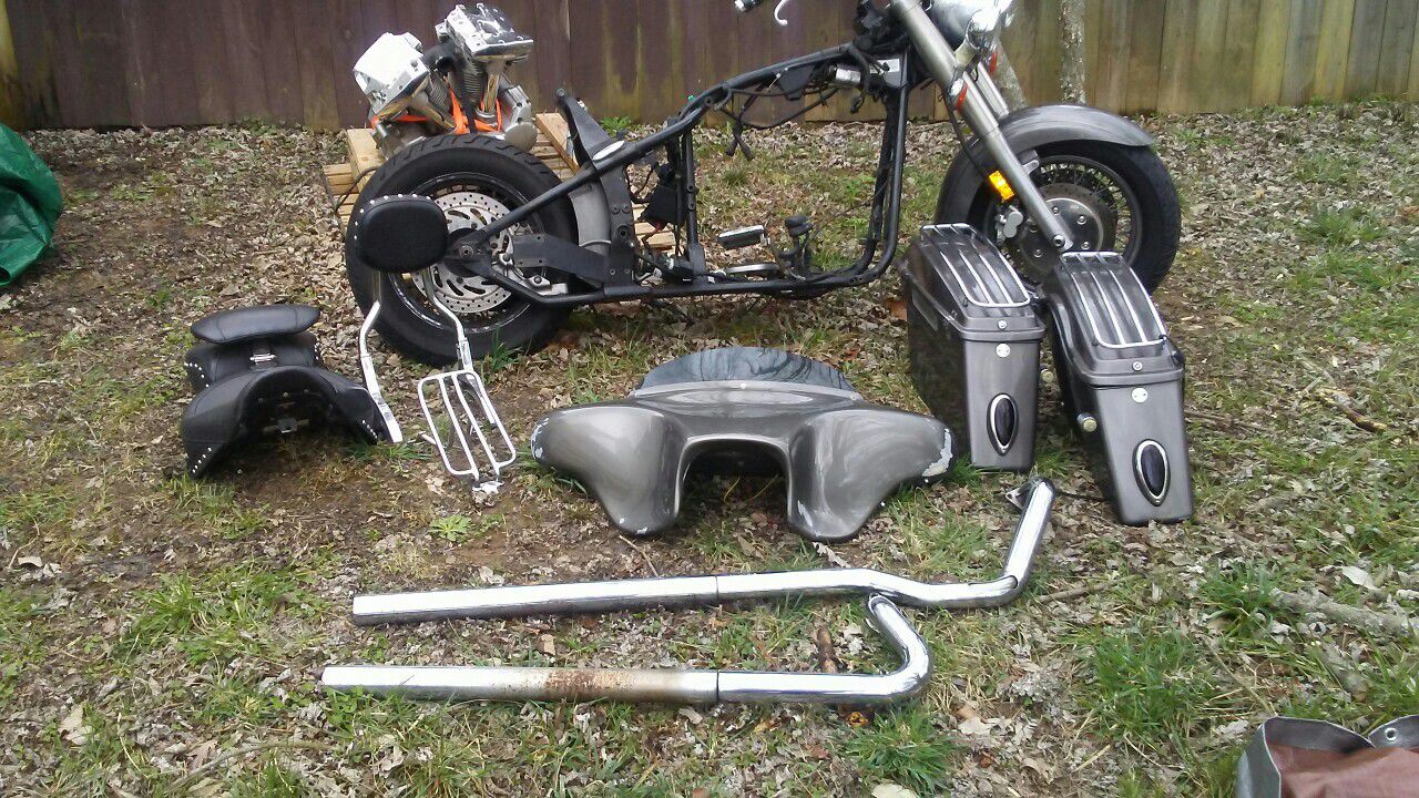 Parts off of a 2003 yamaha roadstar 1600 all parts negotiable...tires less than 200 miles