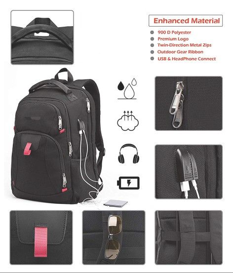 Firm Price! Brand New in a Package 40L Waterproof Backpack with Charging Port, Located in El Cajon for Pick Up or Shipping Only!