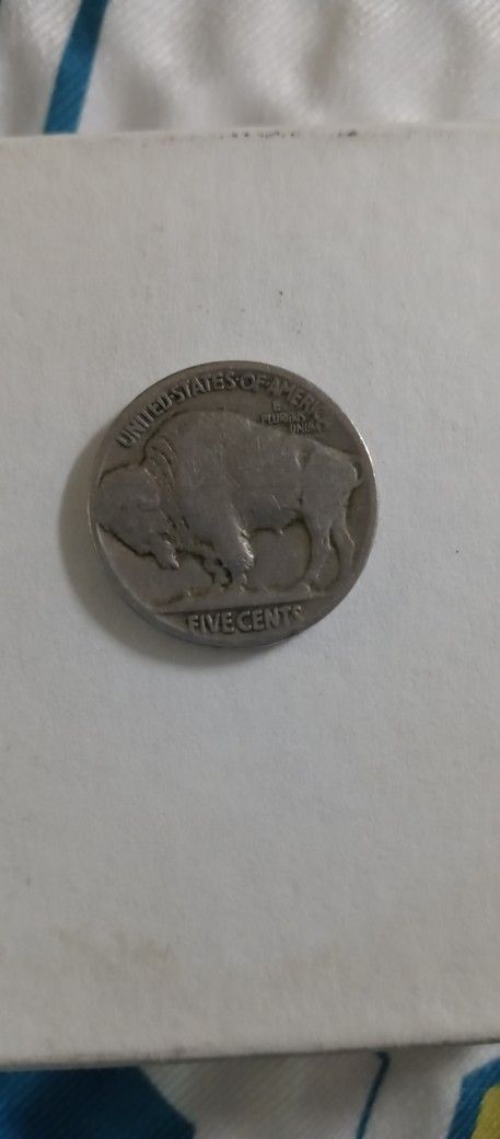 1925 Philly Minted Buffalo nickel