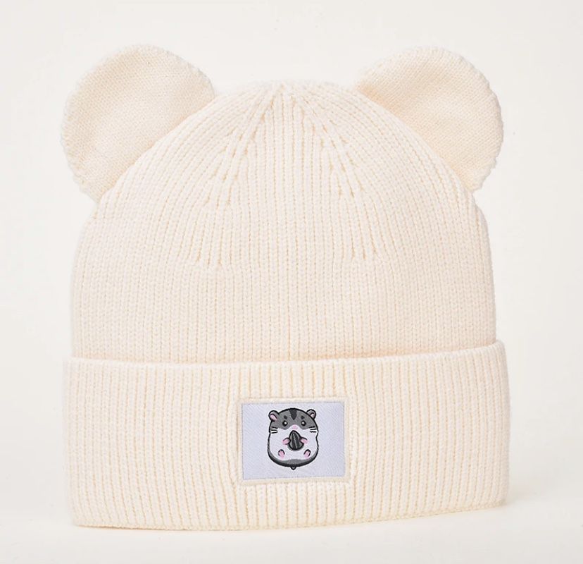 Knit Hat Winter Hat With Ears Disney