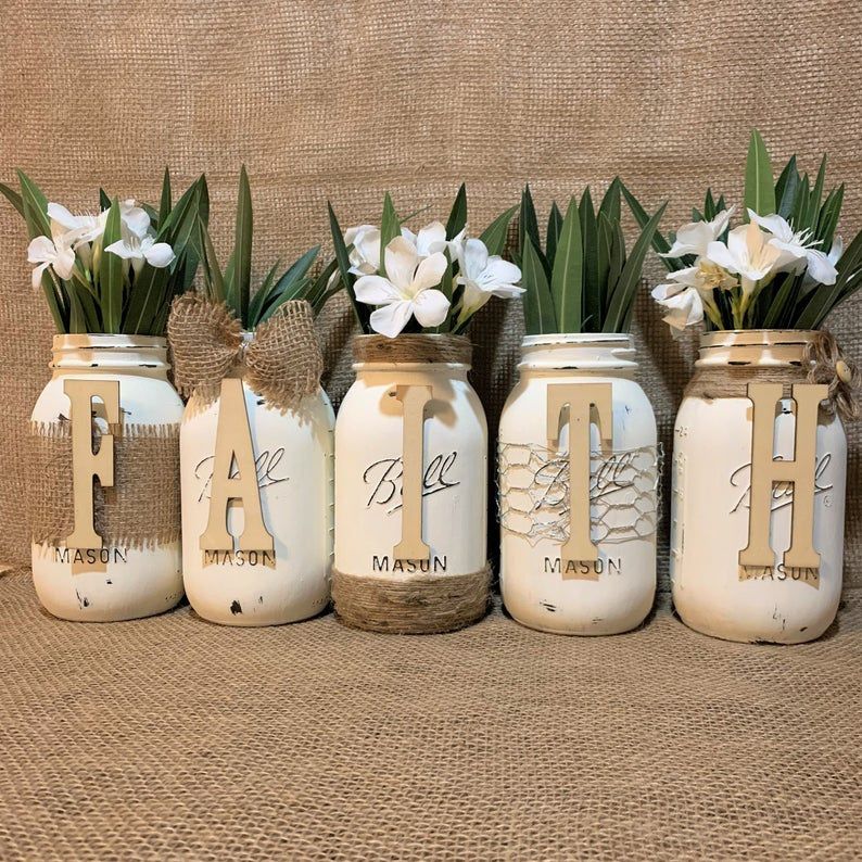 Mason Jar Centerpieces