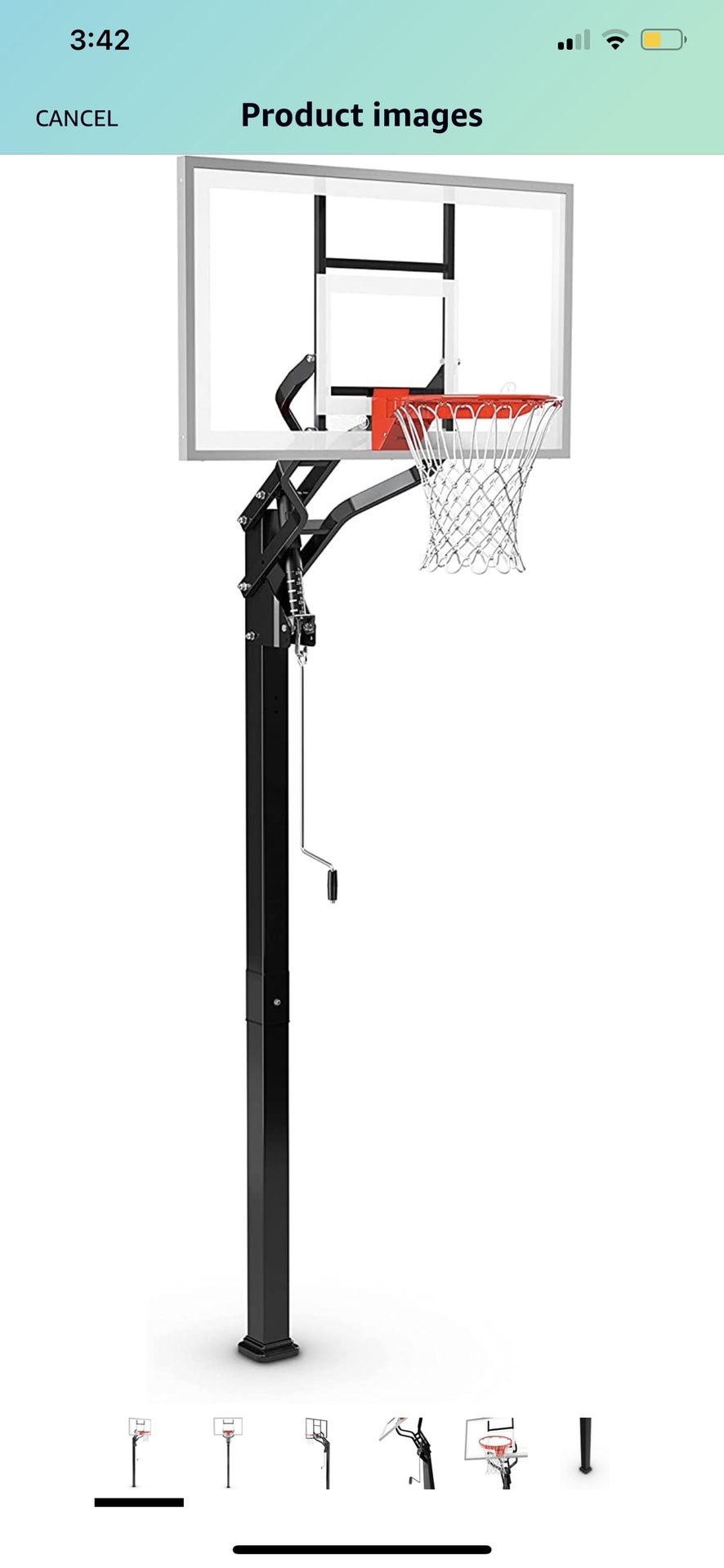 Spalding Nba Inground Basketball Hoop