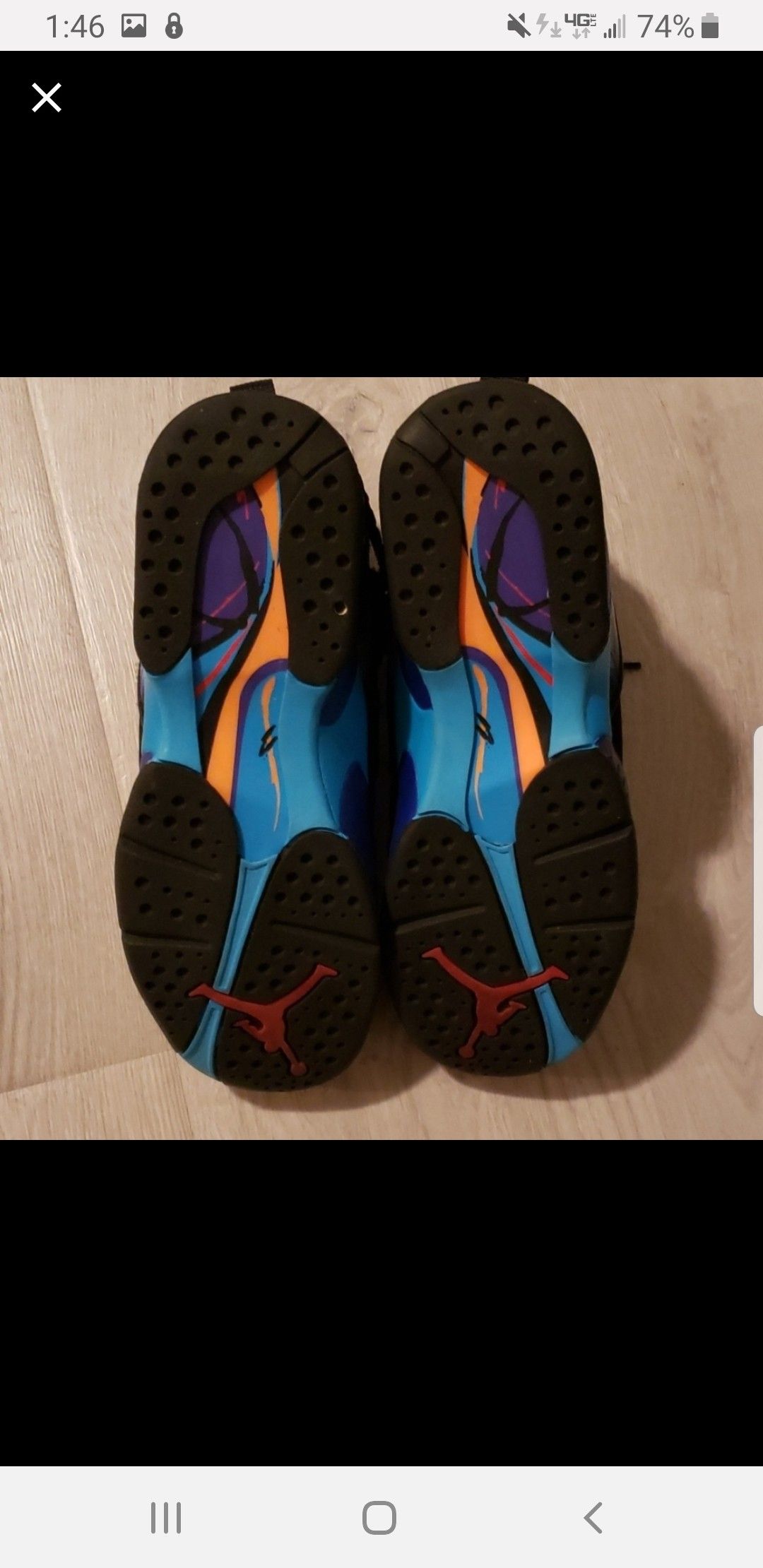Air Jordon 8 Retro Agua
