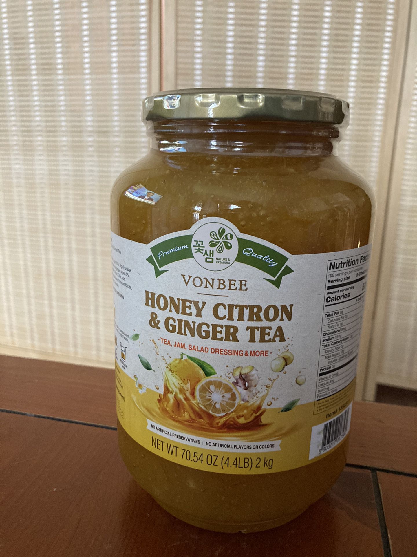 honey citron and Ginger Tea 4.4LBS