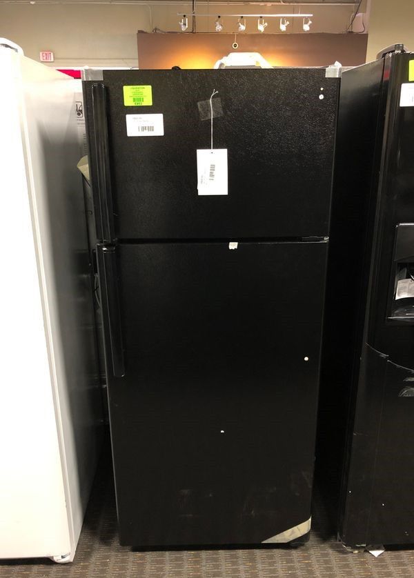 GE Black Top Freezer Refrigerator NDS