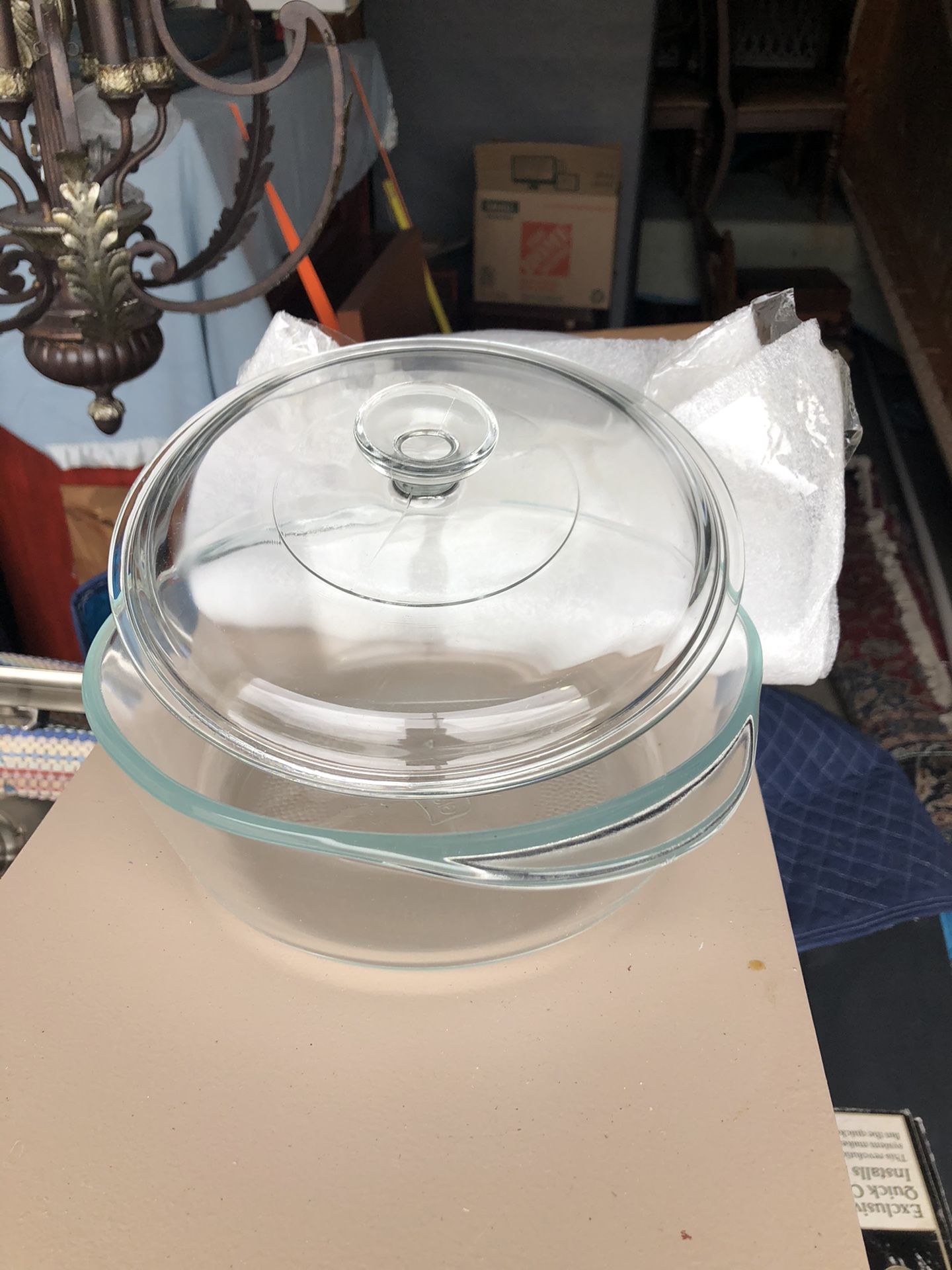 Miscellaneous Pyrex clear bowls