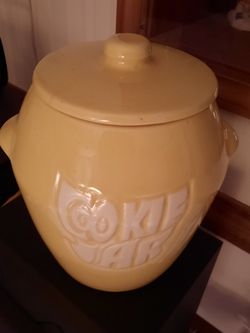 Cookie Jar, slightly heavy... Thumbnail