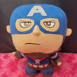 Captain America Marvel Plush Doll Thumbnail
