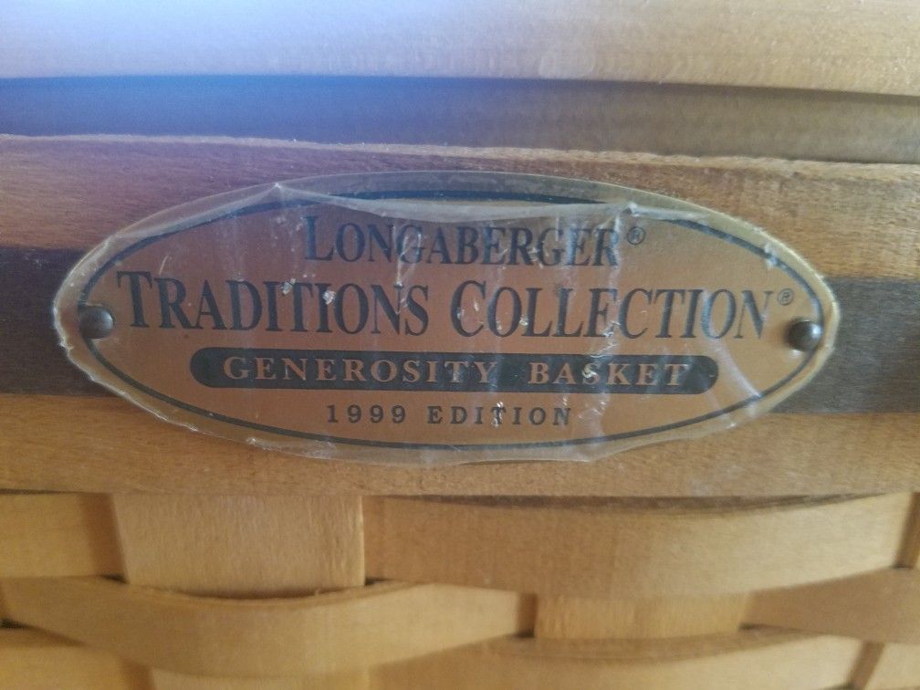 Longaberger basket