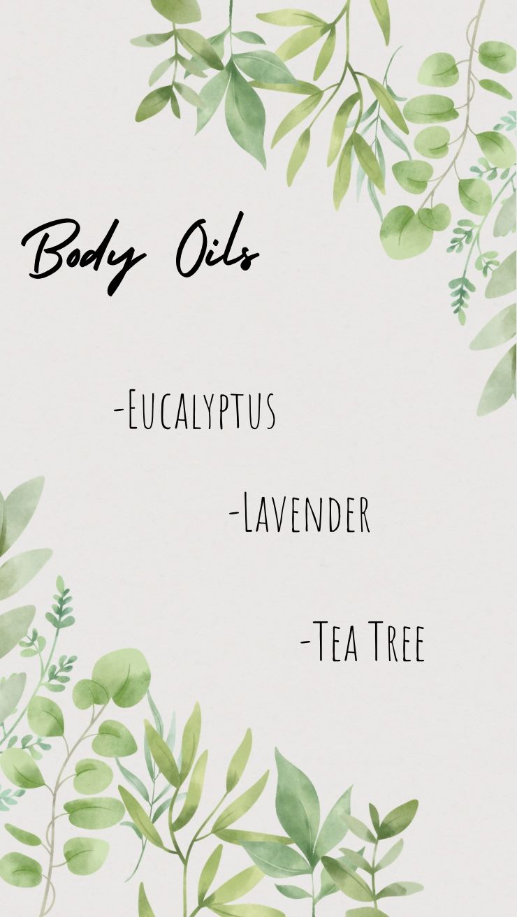 Body Oil with Healing Crystals