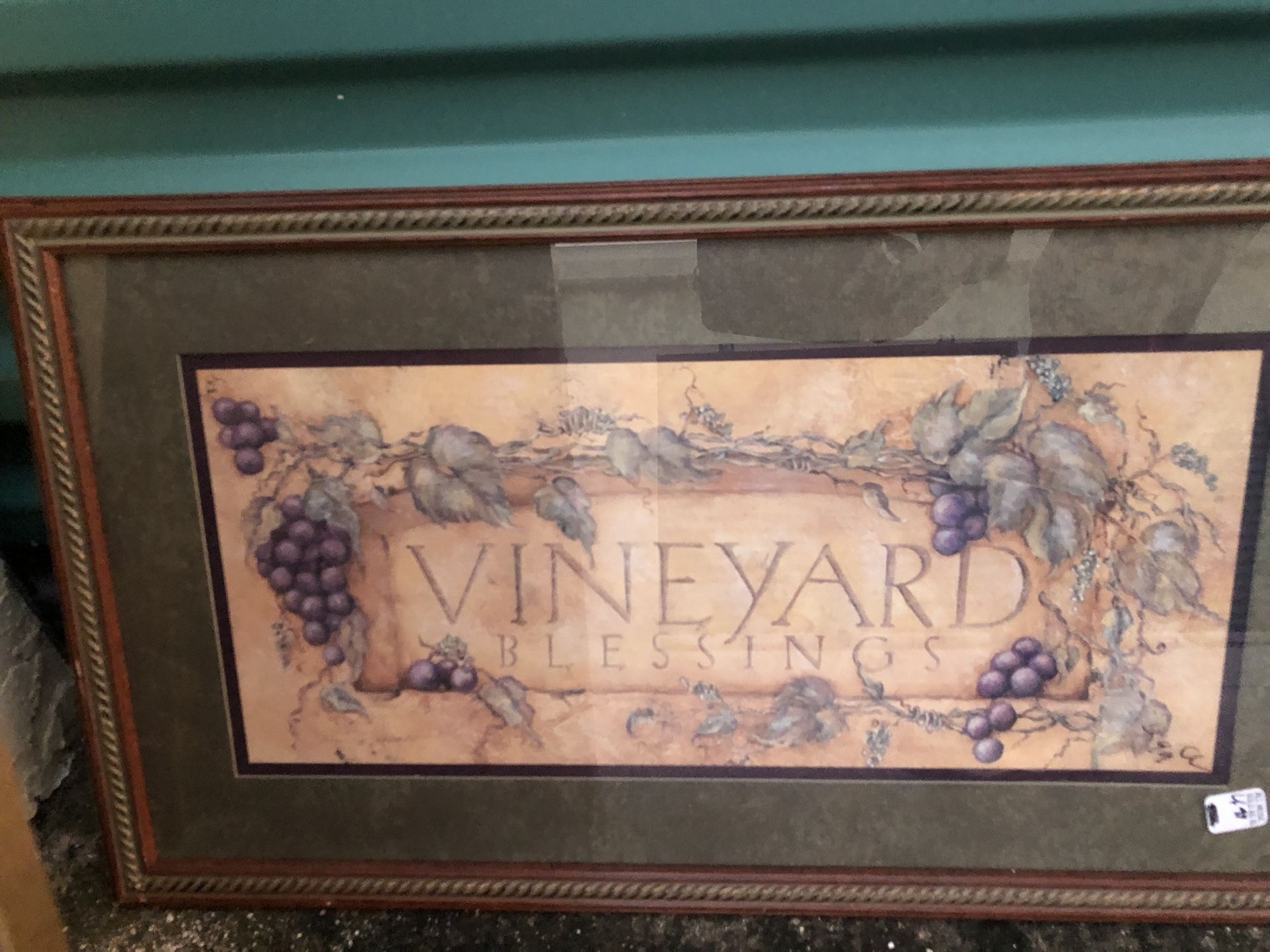 Vineyard Framed Picture