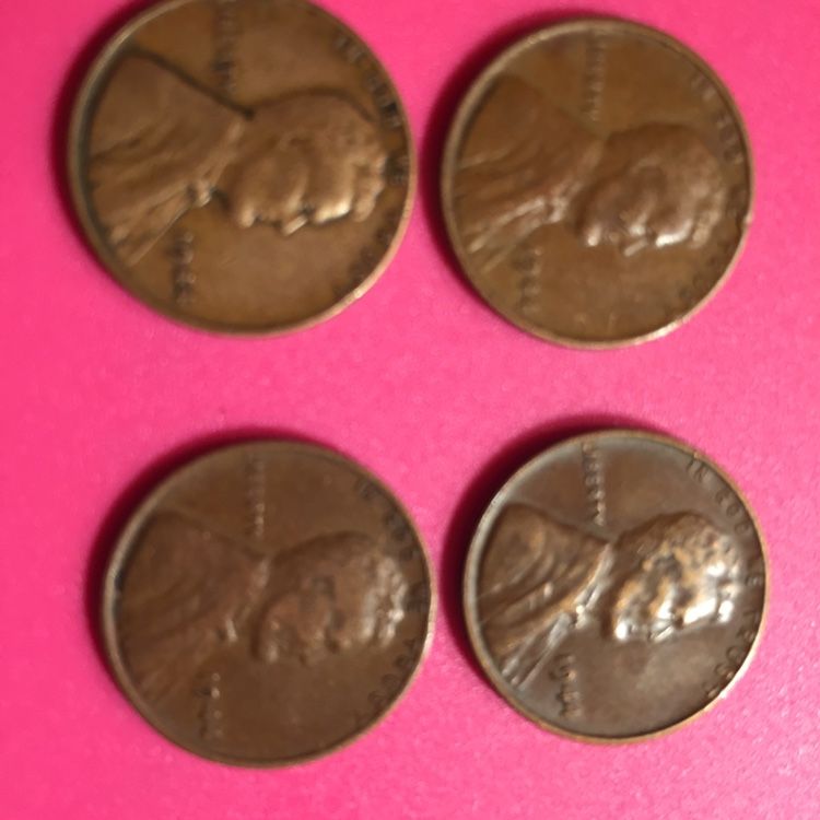 1944 Wheat Penny’s No Mint