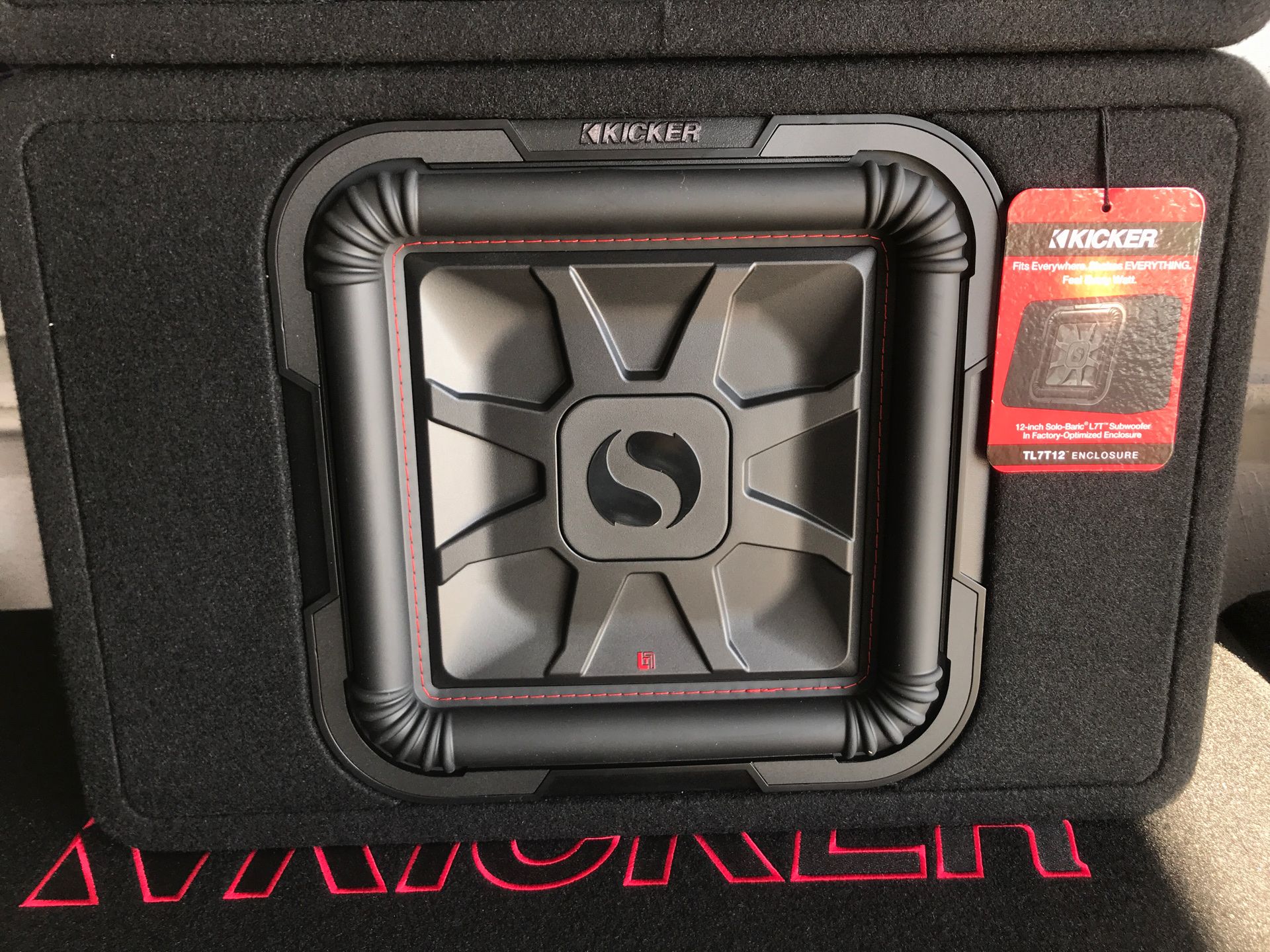 KICKER TL7T12 L7T L7 12 inch 12” sub subwoofer woofer bass speaker solo