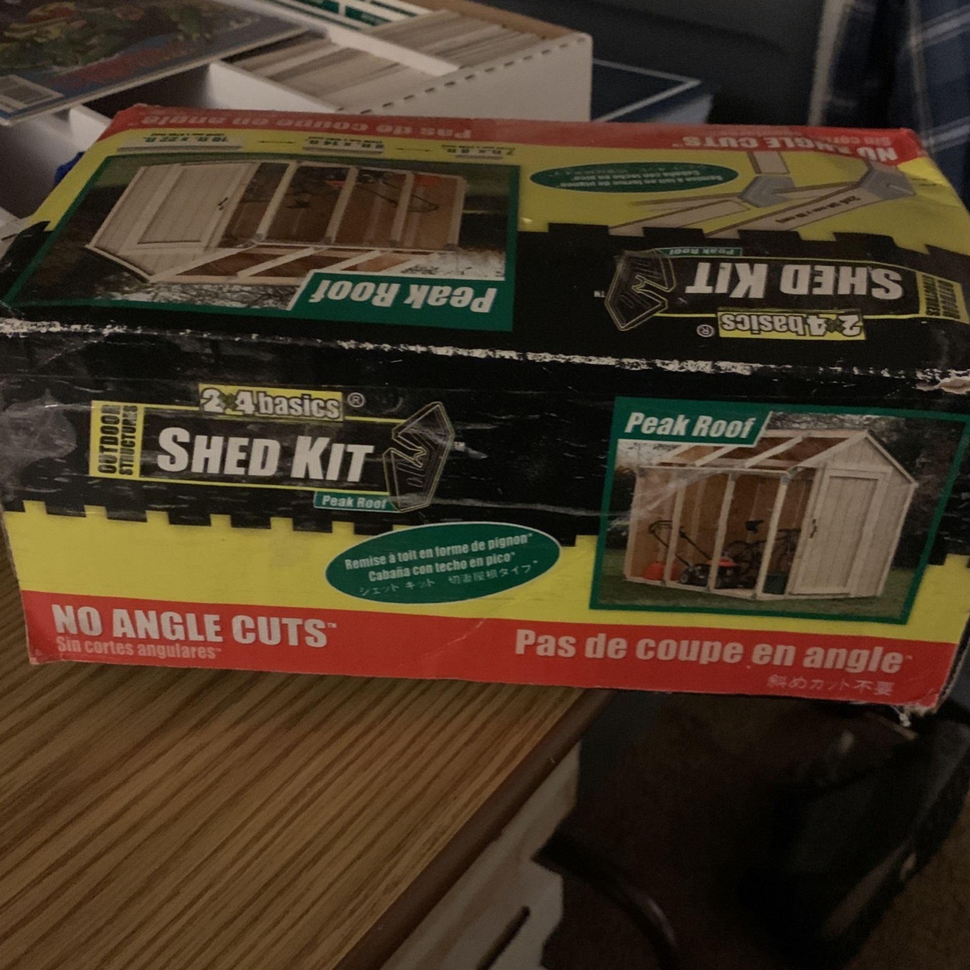 2 X 4 BASICS SHED KIT COMPLETE
