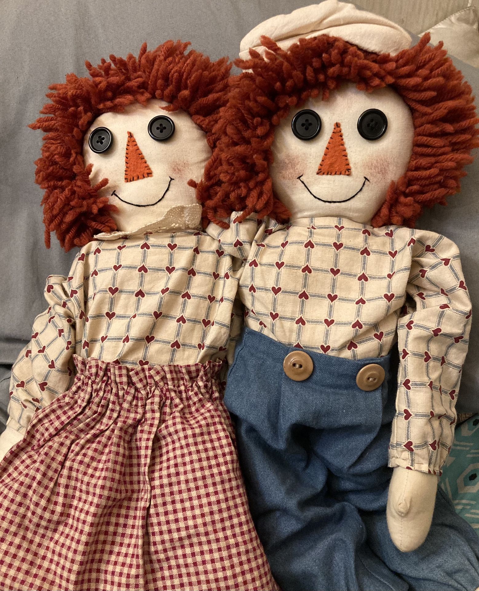 Raggedy Ann and Andy Dolls