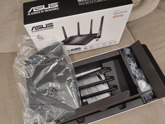 ASUS AC2600 DOCSIS 3.0 Wireless Cable Modem / Router -  Xfinity / Comcast / Spectrum / Etc! (NEW OPEN BOX!) CM-32 MSRP $249 Thumbnail