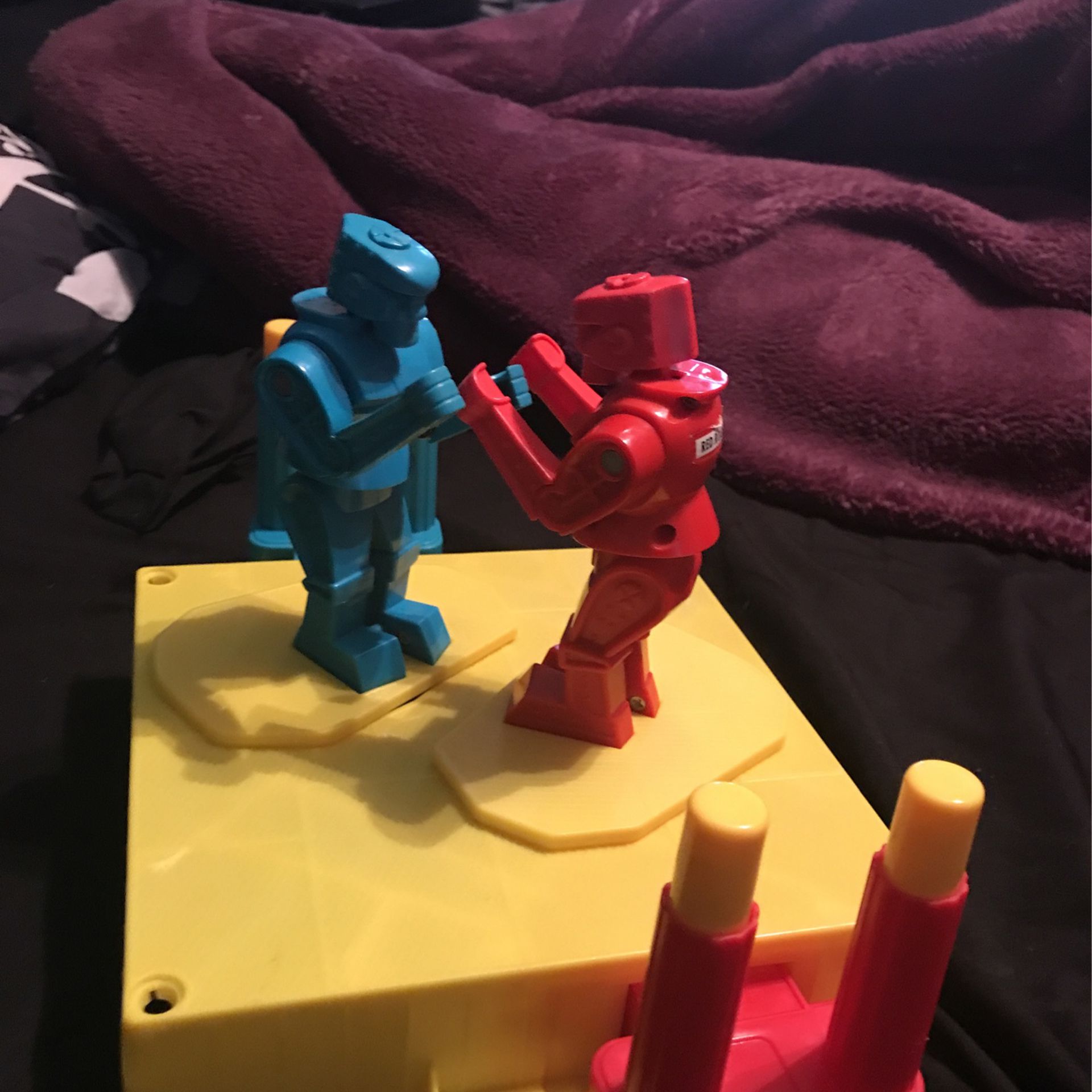 Blue Bomber Vs Red Rocket  First 50$ Takes This