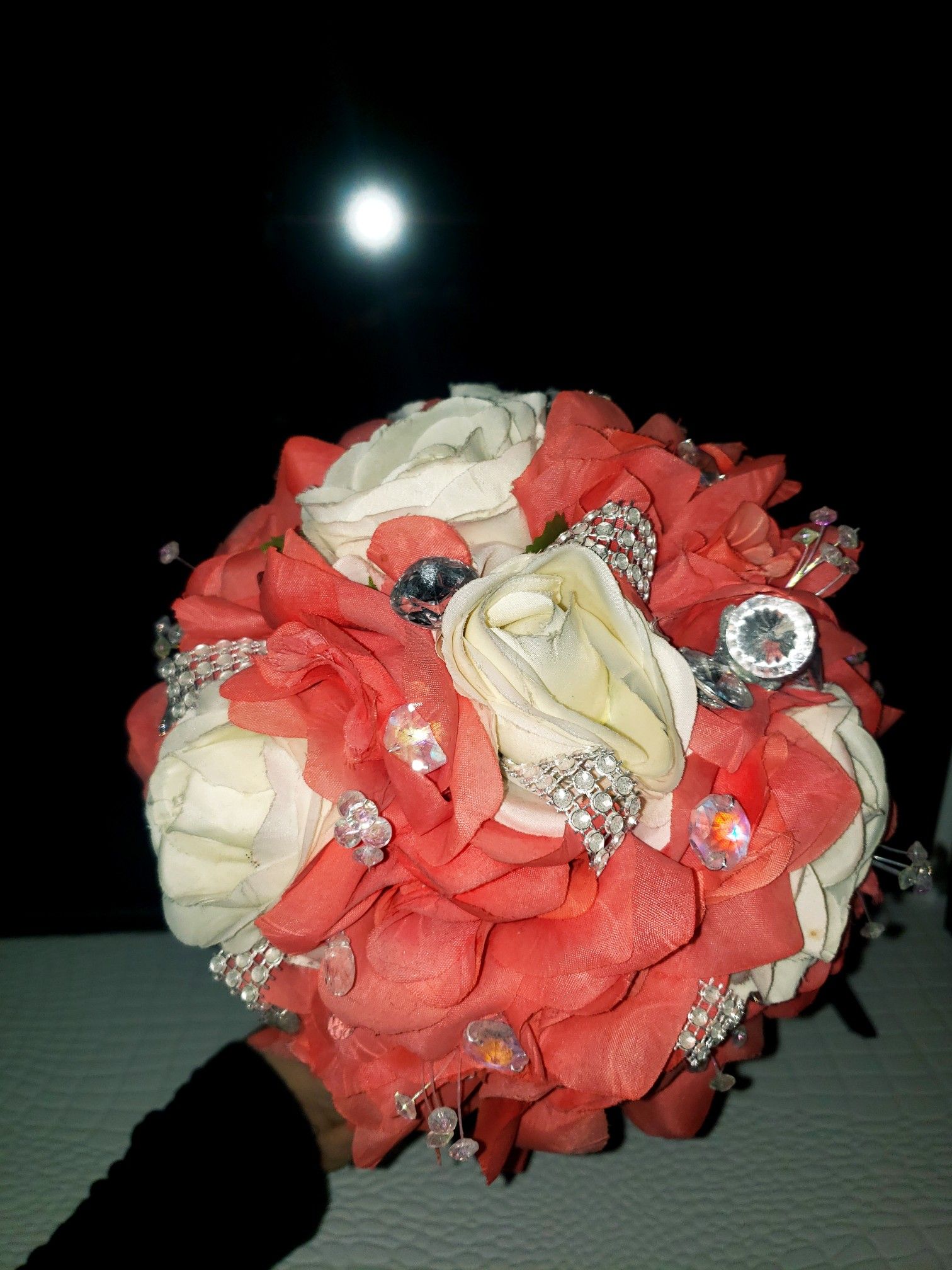 Wedding flower bouquet.