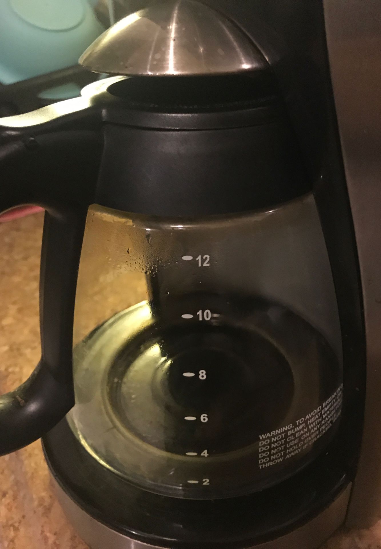 Mr. Coffee (coffee pot). 12 cup