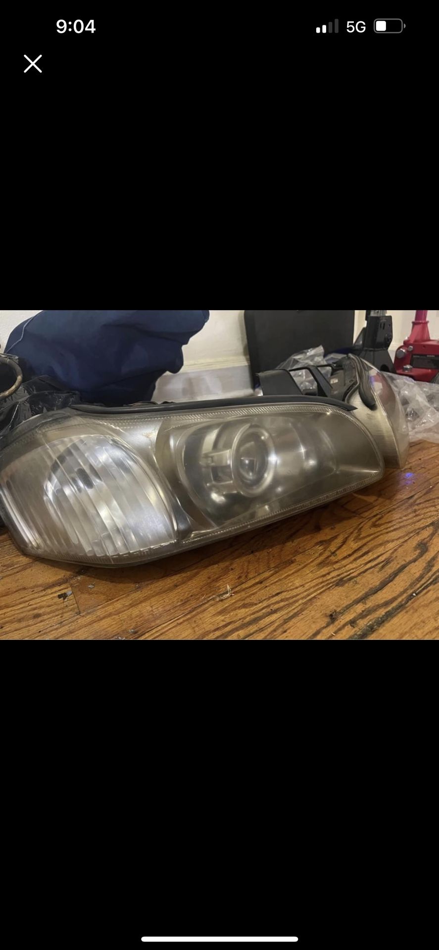2001 Nissan Maxima Retro Fit Head Lights