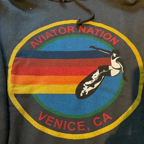 
Aviator Nation Graphic Pullover Hoodie women Size: US L