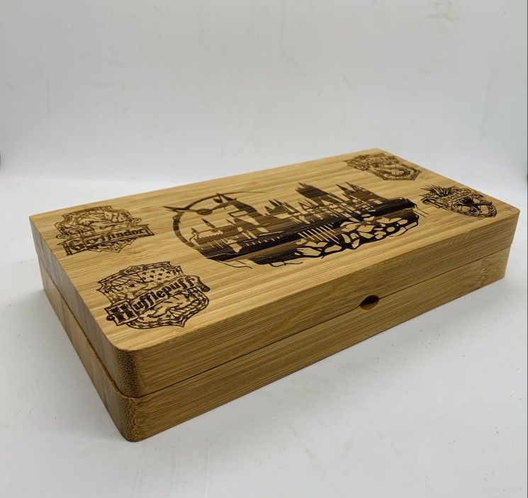 Harry Potter Laser Engraved Bamboo High Quality Rolling Tray