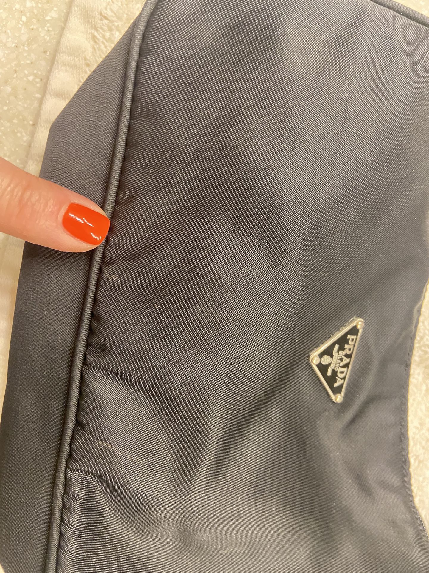 Prada Tessuto Nylon Hobo Handbag