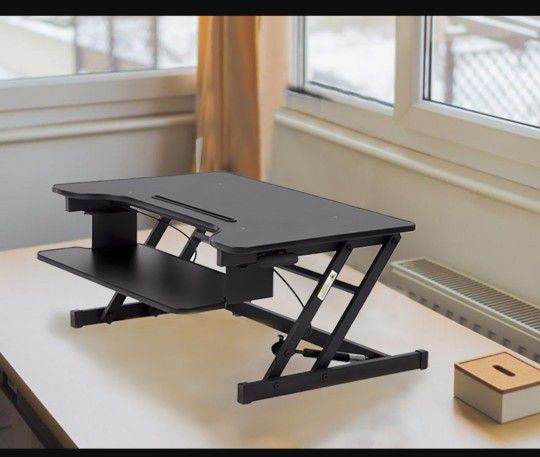 Stand Up / Sit Desk Table  - BestOffice 32" Platform Height Adjustable Standing Desk Riser 
