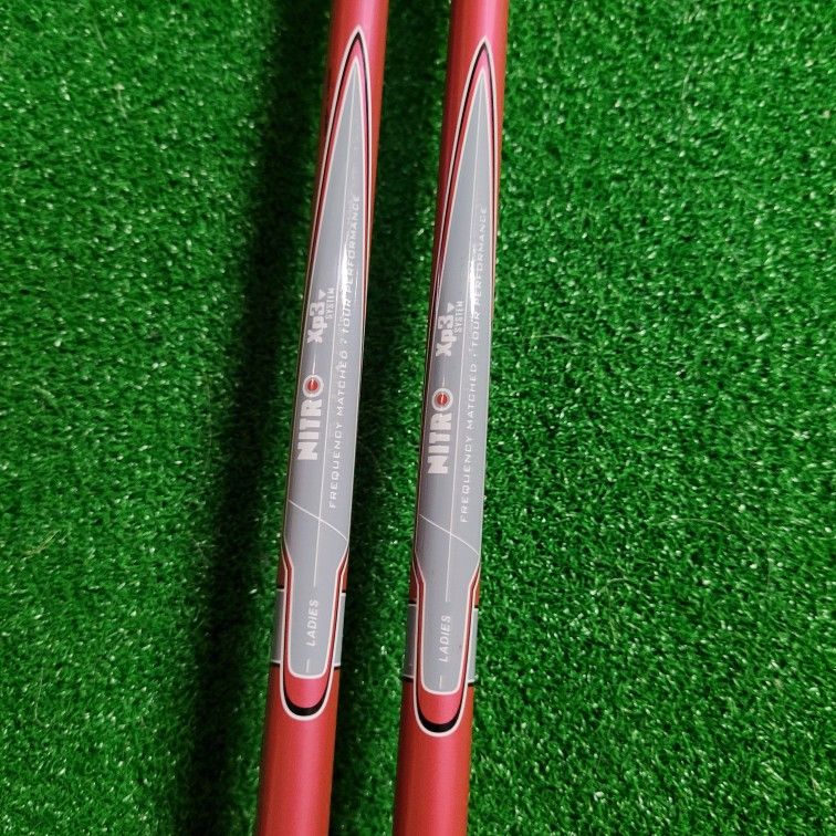 Ladies NITRO XP3 9 Iron & Pitching Wedge Golf Clubs , RH