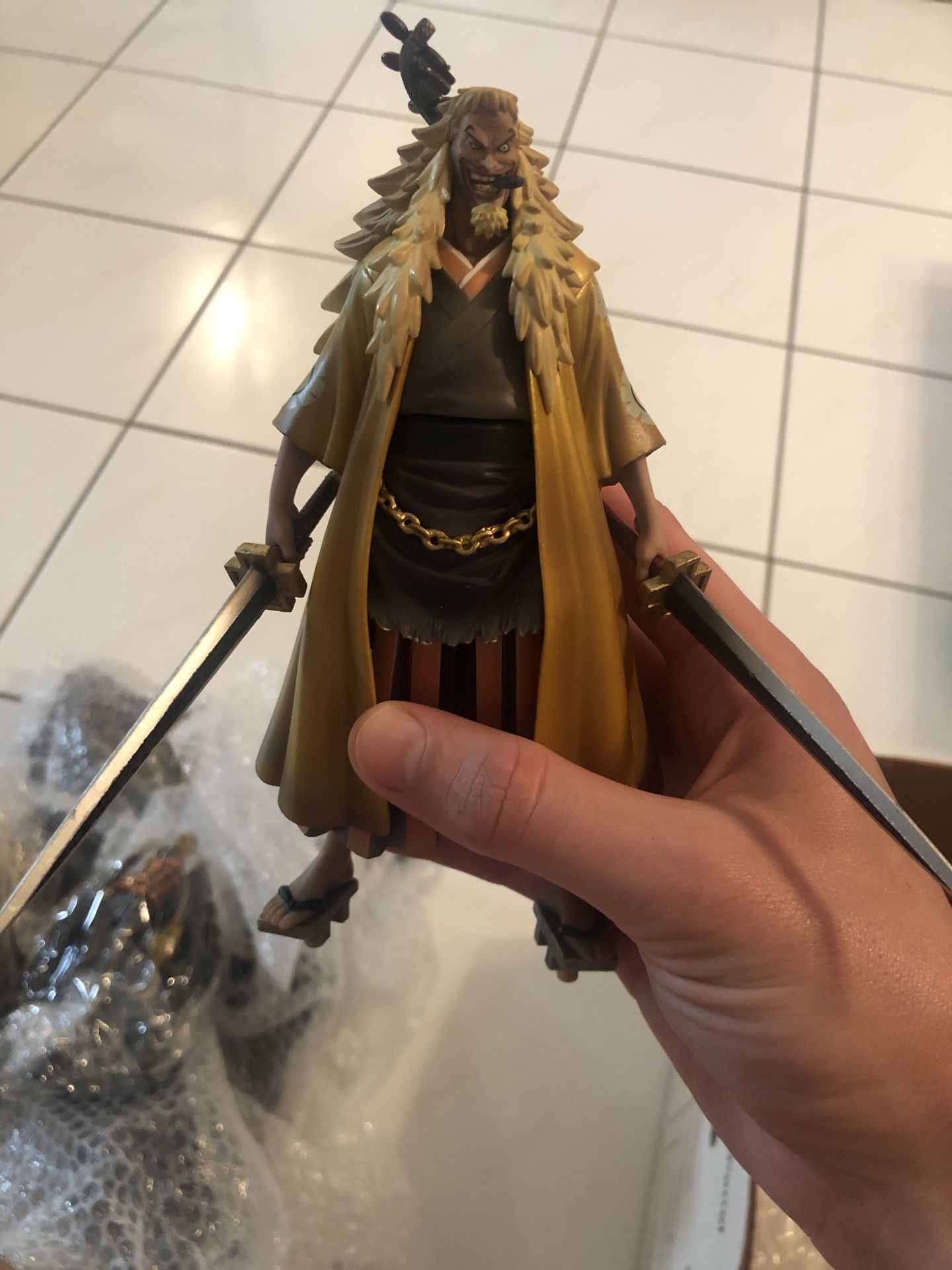 One Piece anime figures viewing