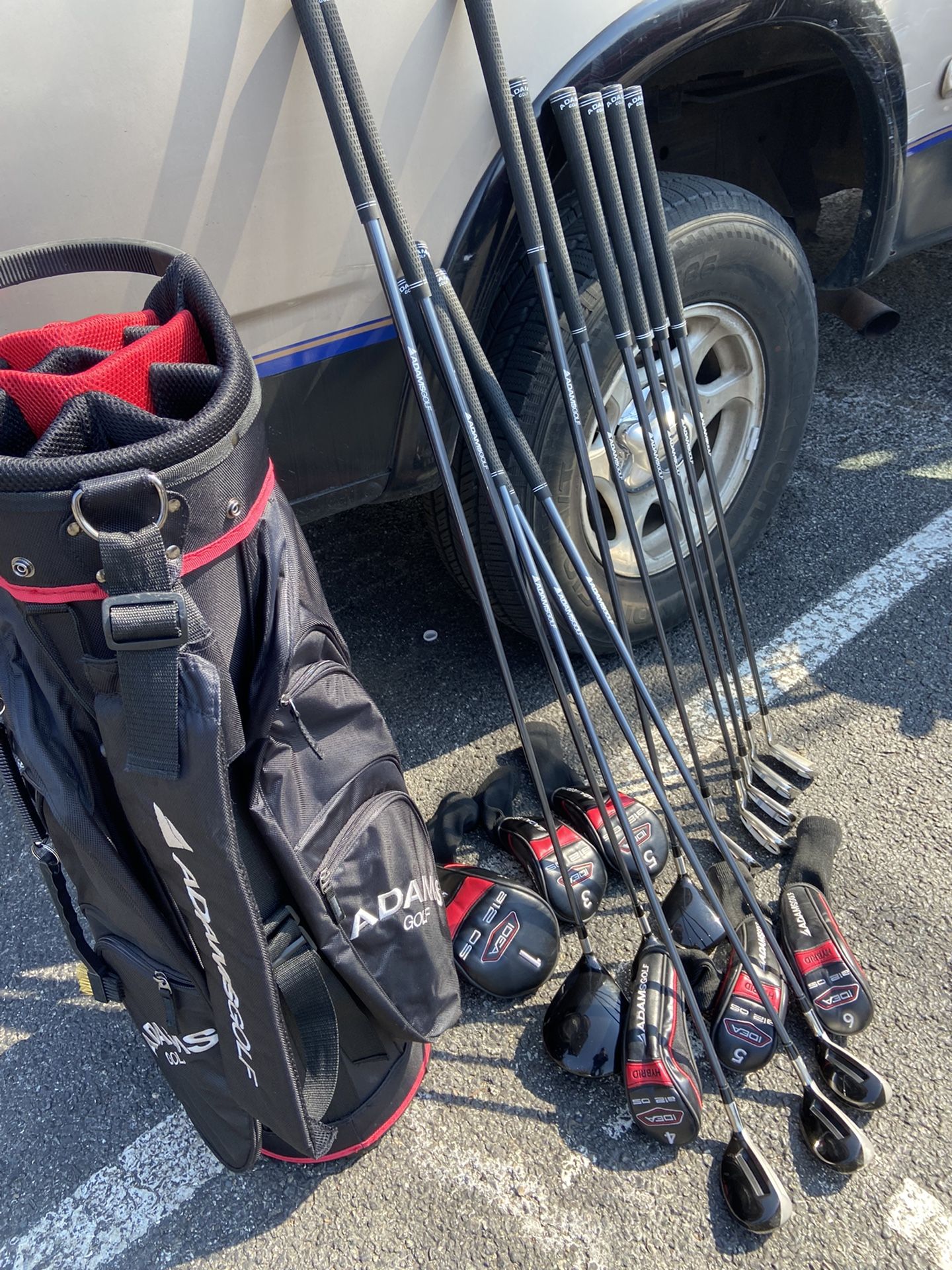 Adams golf Clubs With Bag
