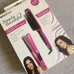 Flat Iron Comb Hair Styling Tools  Thumbnail