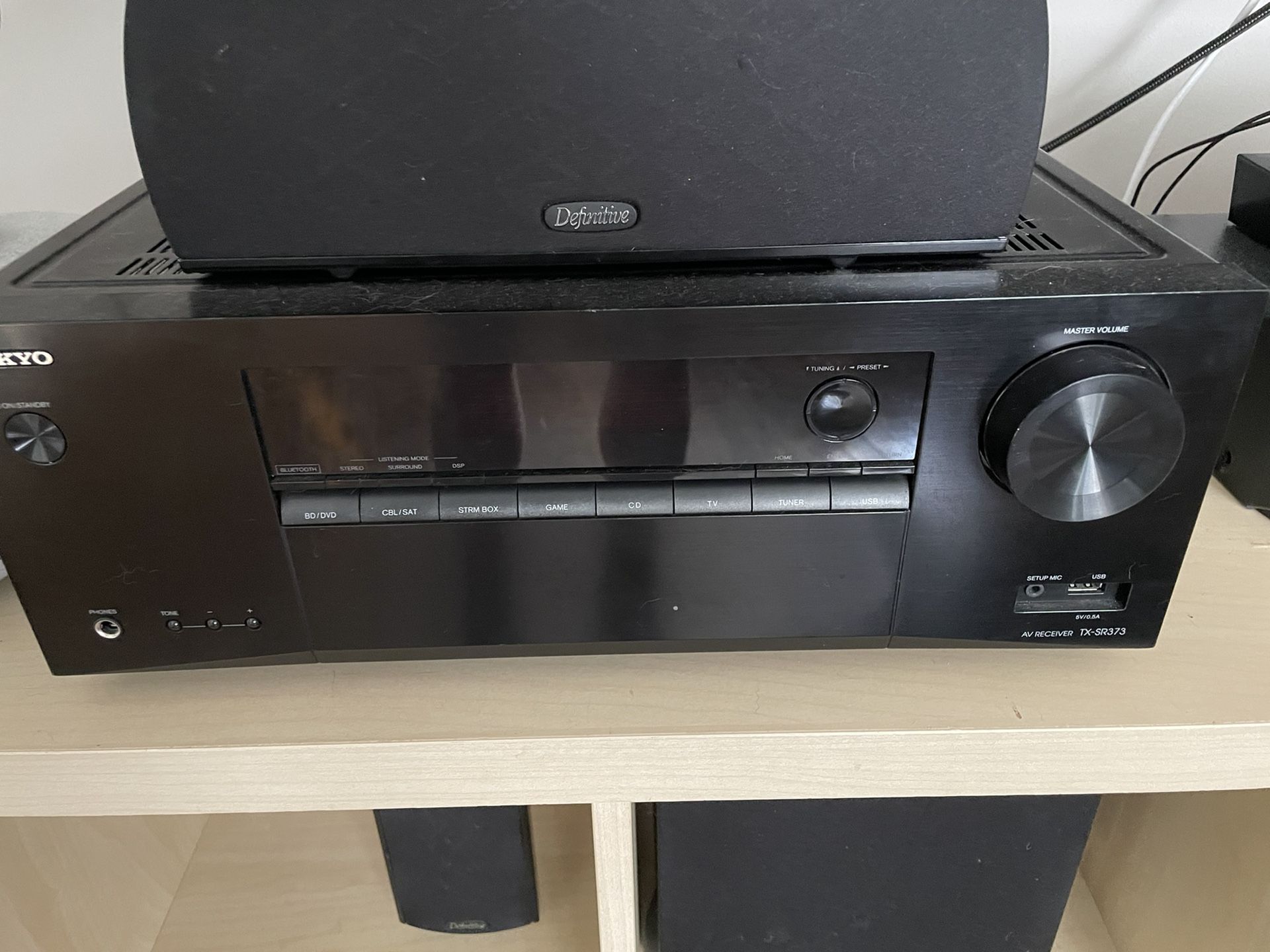 Onkyo 5.1-Channel AV Receiver (<100 Use Hours)
