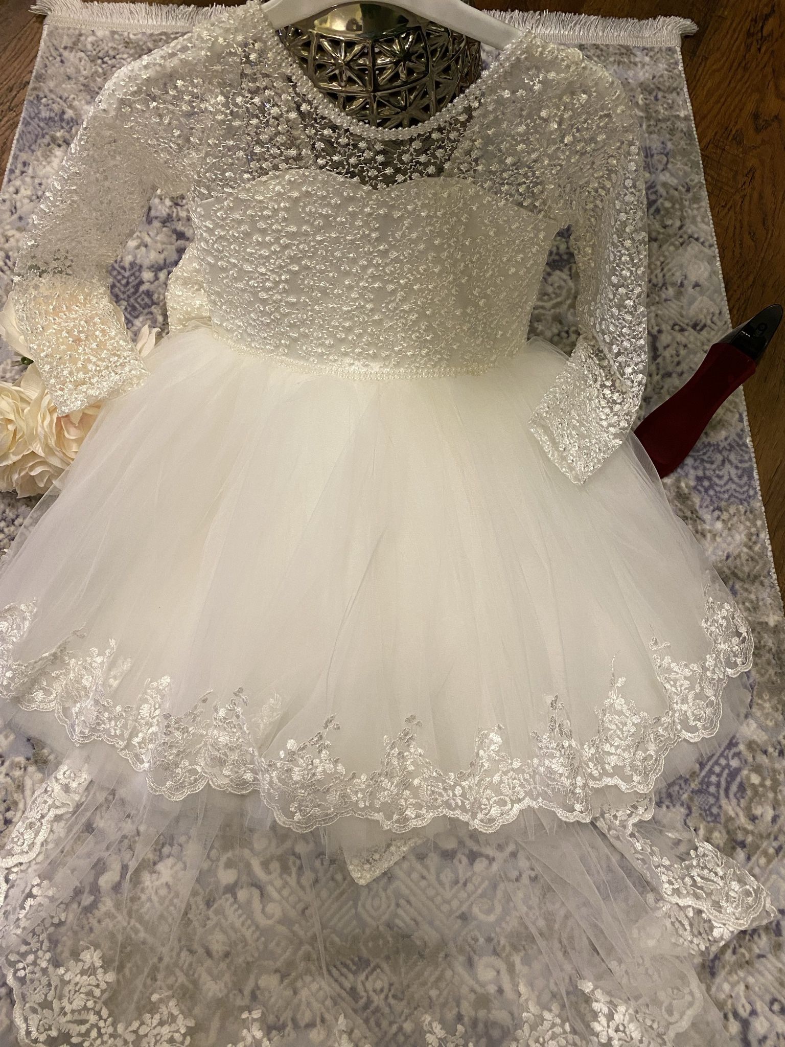 Wedding ,floral , Birthday , Dress