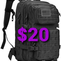 Military Tactical Backpack Large Army 3 Day Assault Pack Molle Bag Backpacks

 Thumbnail
