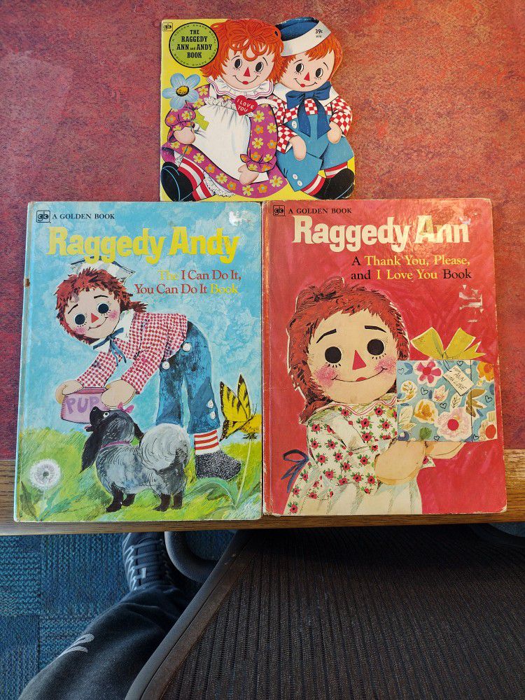 Raggedy Ann & Andy Books