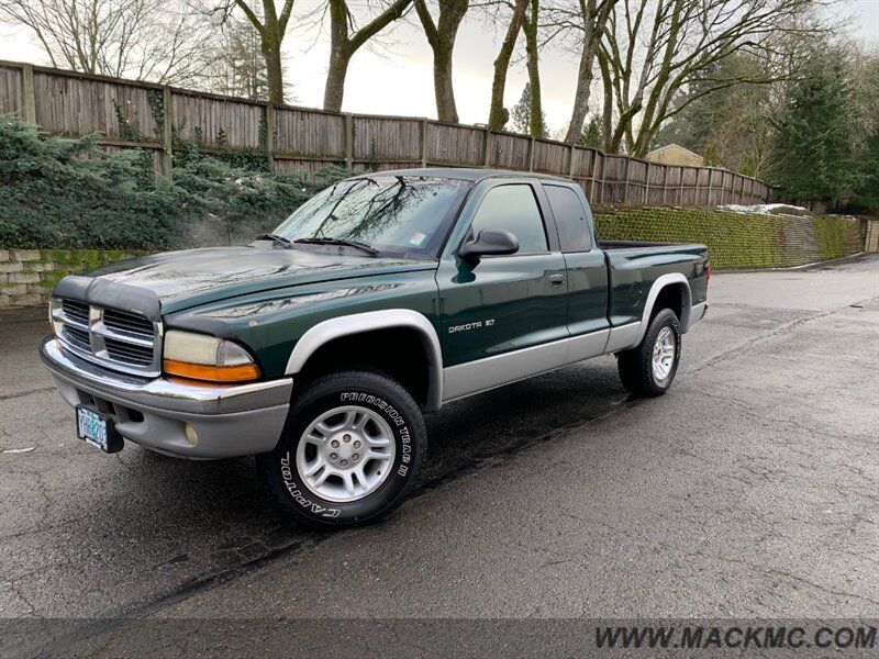 2001 Dodge Dakota SLT 2-Owners 4.7L V8 Tow PKG 4x4
